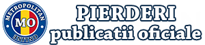 pierderi monitorul oficial